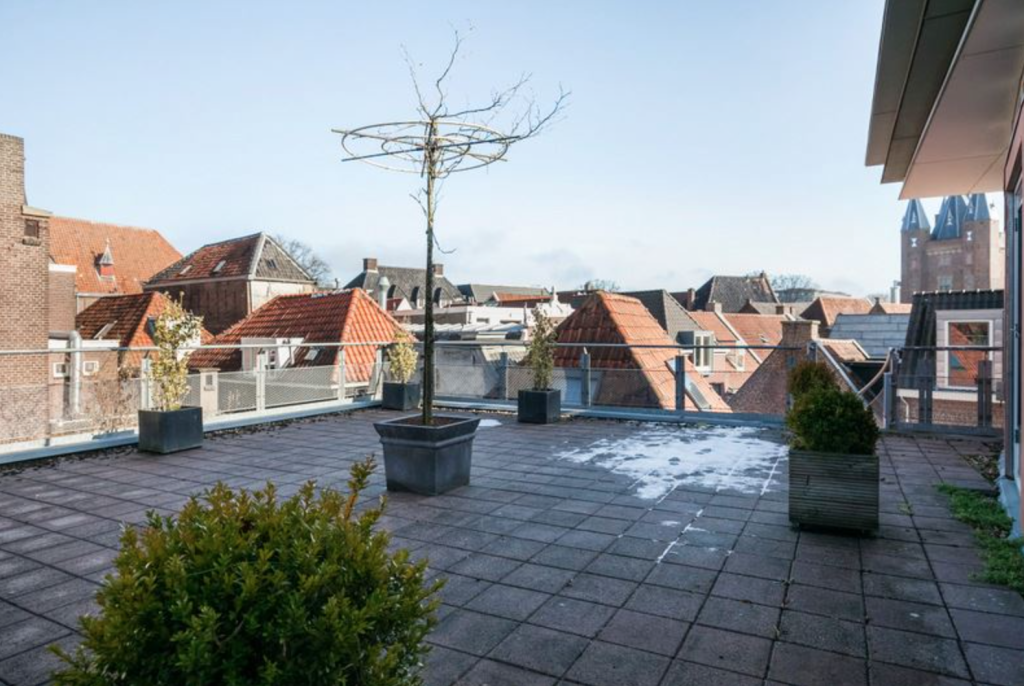 Dakterras praktijk Bloemendalstraat 7